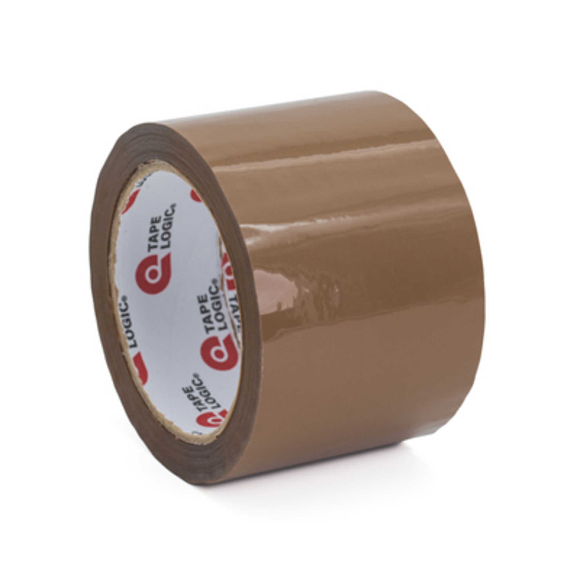 Stock Packaging Tan Acrylic Tape — 3in. x 110 Yds., 24 Rolls, Model# T905170T